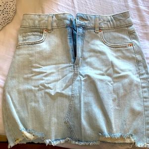 Jean skirt